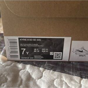 Nike Kyrie 8 GO SE Kids Sneakers - Baltic Blue/Multicolor